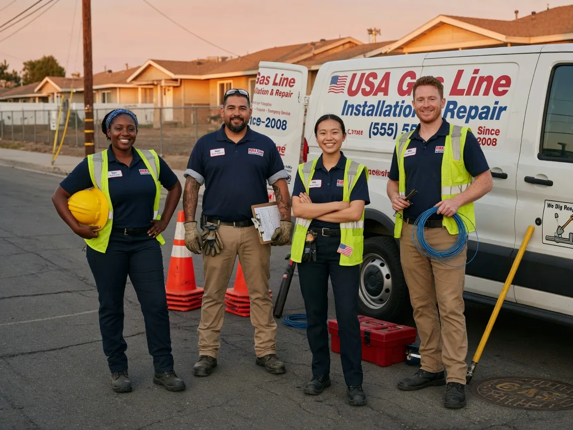 Gas Line Installation company in Churubusco, IN